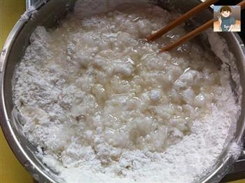 椰丝豆沙糯米糍的做法图解1