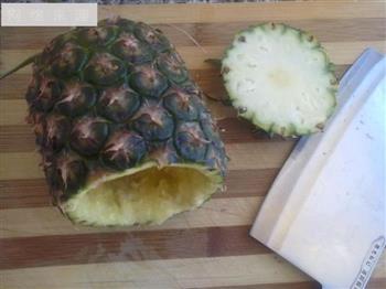 傣族原味菠萝饭的做法步骤3