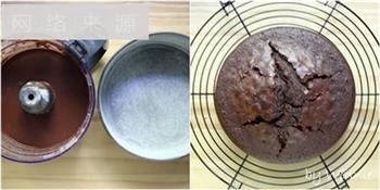 卡布里杏仁巧克力蛋糕的做法步骤4