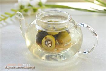 檀香橄榄麦冬绿茶的做法步骤1