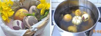 艾叶大蒜煮鸡蛋的做法步骤7