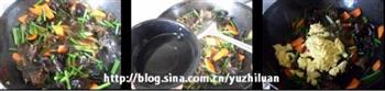韭菜苔木耳炒鸡蛋的做法步骤3