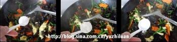 韭菜苔木耳炒鸡蛋的做法步骤4