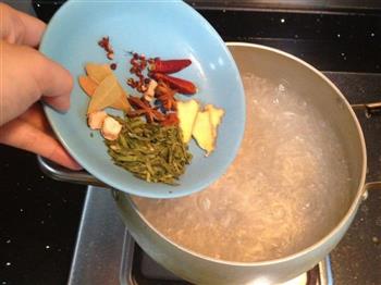 五香茶煮毛豆的做法步骤4