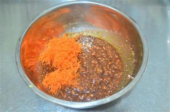 米技单圈红外热辐射炉-豆渣牛肉饼的做法步骤5