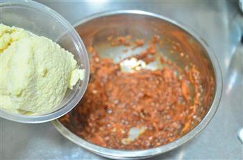 米技单圈红外热辐射炉-豆渣牛肉饼的做法步骤6