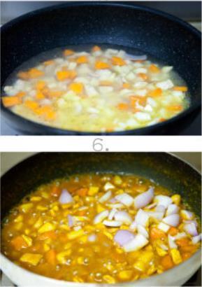 川腊咖喱鸡饭的做法步骤3