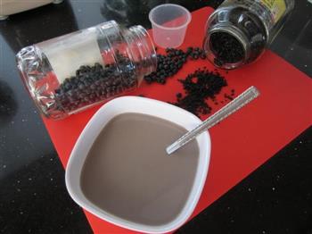 黑米黑豆浆-补血又补钙的做法步骤4