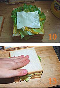 火腿起士HOT三明治的做法步骤1