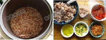 红糙米饭团的做法图解1