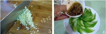 蒜泥黄瓜片的做法图解3