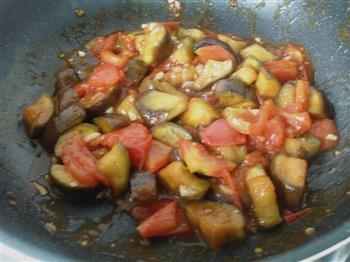 又一道开胃菜-番茄烧茄子的做法步骤10
