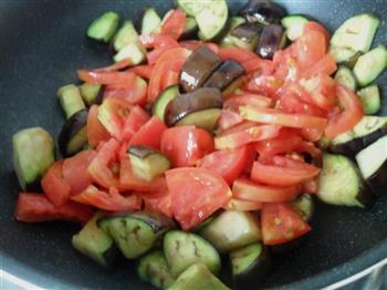 又一道开胃菜-番茄烧茄子的做法步骤7