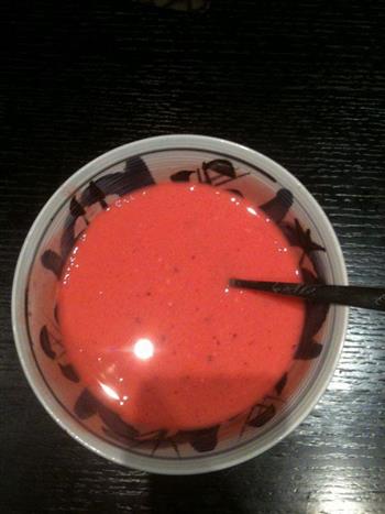 低卡蓝莓黑加仑酸奶布丁的做法图解2