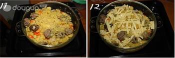 咖喱排骨芝士烤饭的做法步骤6