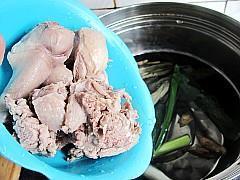 荷叶鸭肉冬瓜汤-大暑养生的做法步骤6