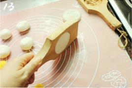 奶黄水晶饼的做法步骤8