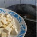 榄菜肉末烧豆腐的做法步骤4