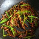 青椒素肉丝面的做法步骤3