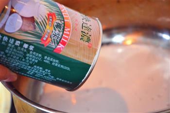 夏日解暑-椰汁蜜豆凉糕的做法步骤2