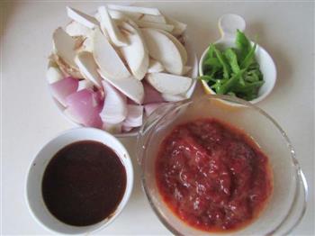 蚝油牛肉杏鲍菇的做法步骤3