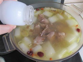 大暑时节的清补佳品-冬瓜老鸭汤的做法图解8