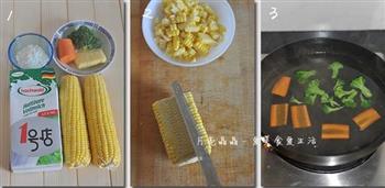 十分钟搞定西式玉米浓汤的做法图解1