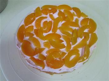黄桃奶油蛋糕的做法步骤16