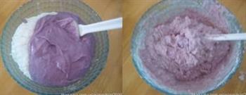 紫薯发糕的做法图解3