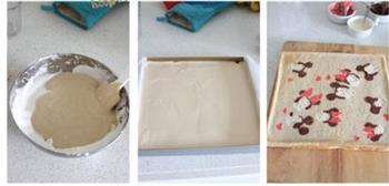 米老鼠咖啡蛋糕卷的做法步骤5