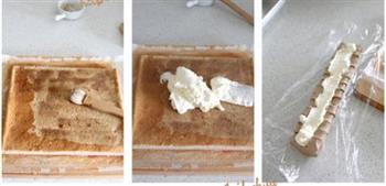 米老鼠咖啡蛋糕卷的做法步骤7