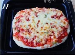 彩椒午餐肉披萨的做法步骤11