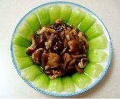 香菇炒油菜的做法步骤11