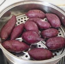 紫薯酥球的做法步骤1