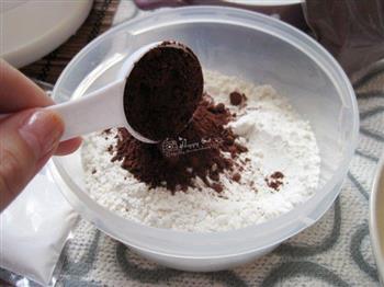 巧克力玛芬蛋糕的做法步骤3