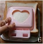 海绵宝宝口袋三明治的做法步骤6