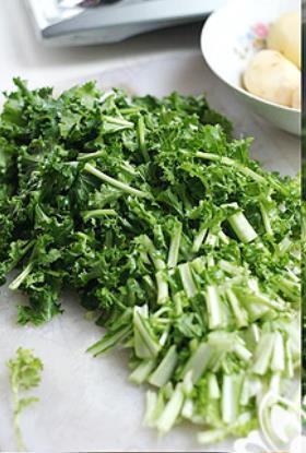 里脊肉丝炒小苔菜的做法步骤1