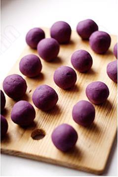 紫薯奶酪球的做法步骤3