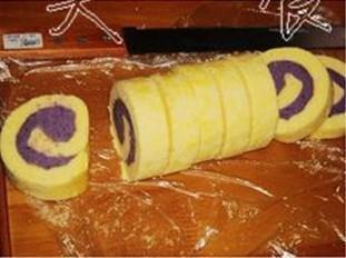 紫薯蛋糕卷的做法步骤14