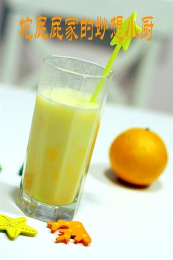 香橙布丁玉米豆浆的做法步骤9