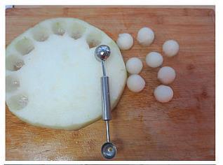 北极虾蛤蜊冬瓜汤的做法步骤2