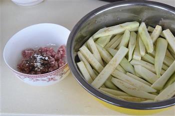豆豉肉末烧茄子的做法步骤2