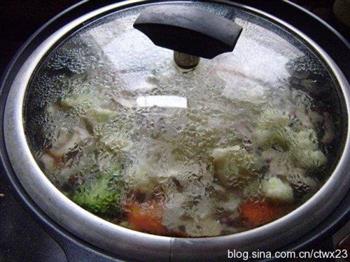 时蔬蛋皮汤的做法步骤6