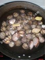 香汁麻蛤的做法步骤2