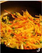 培根蔬菜焗饭的做法步骤3