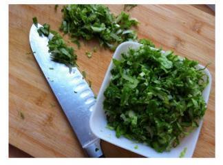 排骨绿豆青菜粥的做法步骤3