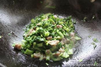 上海咸肉菜饭的做法步骤9