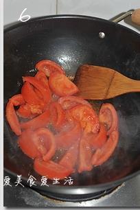 番茄鸡蛋疙瘩汤的做法步骤6