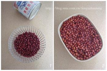 炼乳蜜红豆的做法步骤1