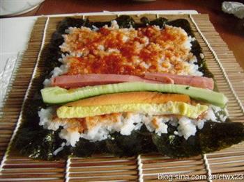 鱼子酱寿司的做法步骤8